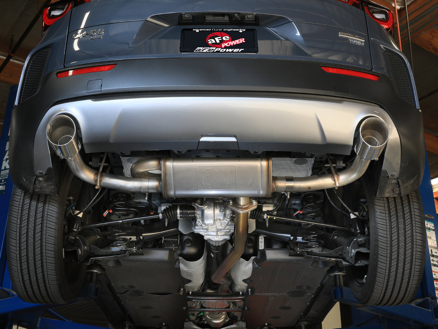aFe 2.5in SS Axle-Back Exhaust | Mazda CX-50 (22-25) (49-37036-P)