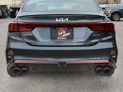 aFe 3in-2.5in SS Axle-Back Exhaust | Kia Forte 19-26 (49-37039-C)