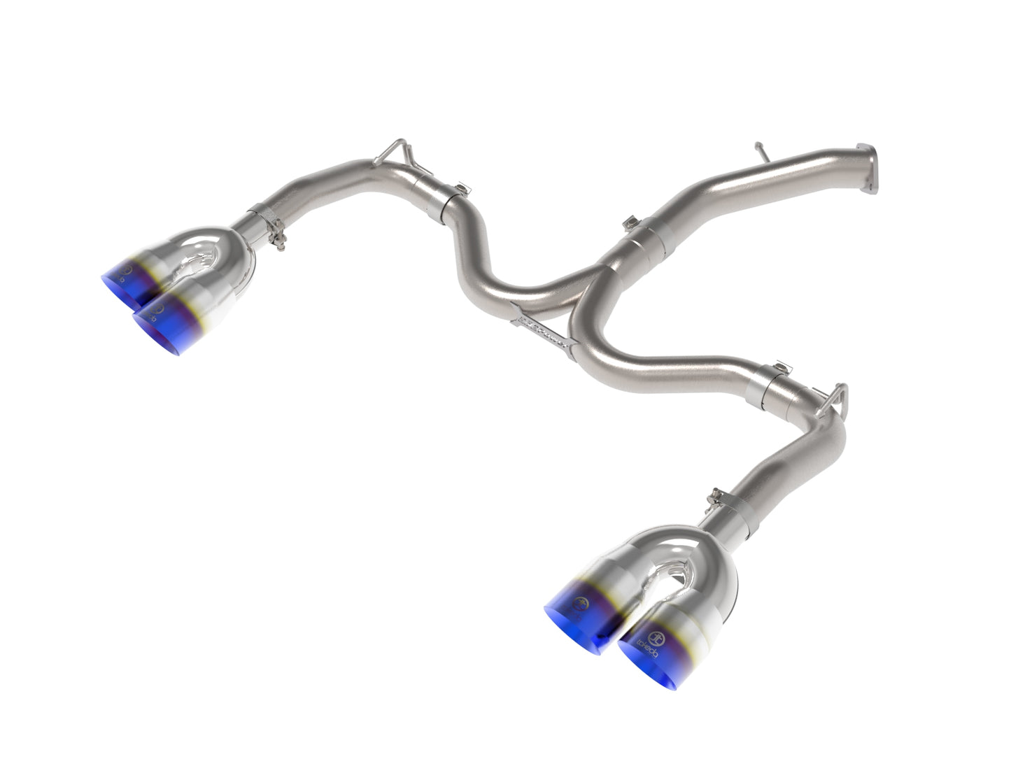 aFe 22-24 Kia Forte 1.6L SS Axle-Back Exhaust w/ Blue Tips | 2019-26 (49-37039-L)