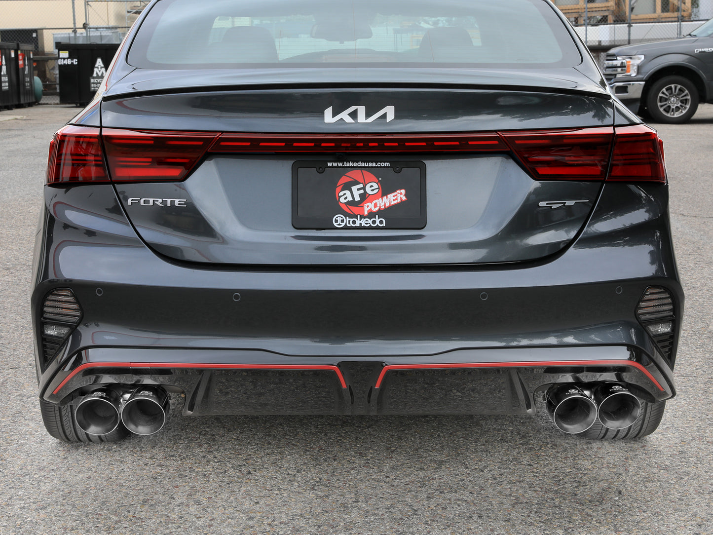 aFe 3in-2.5in SS Axle-Back Exhaust | Kia Forte (19-26) (49-37039-P)