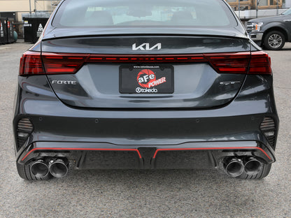 aFe 3in-2.5in SS Axle-Back Exhaust | Kia Forte (19-26) (49-37039-P)