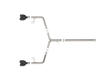 aFe Takeda SS Axle-Back Exhaust | Kia K5 (15-21,20-26) (49-37043-C)