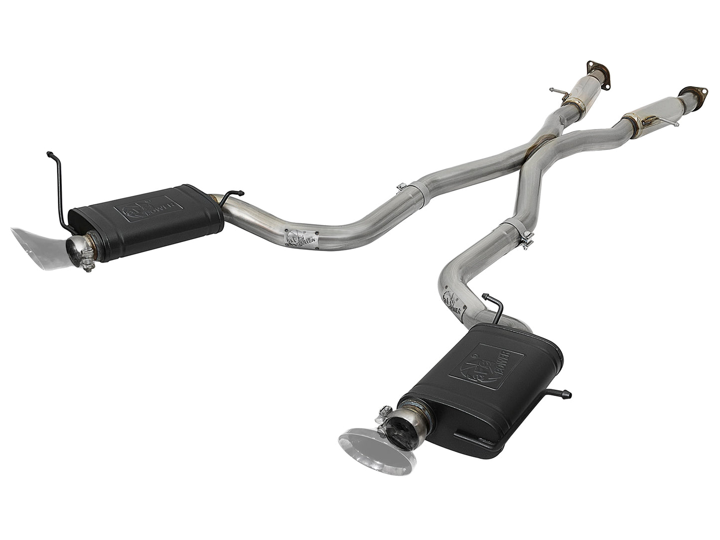 aFe 3in SS Cat-Back Exhaust w/ Resonator | Jeep WK2 SRT8/Trackhawk (12-21) (49-38059)