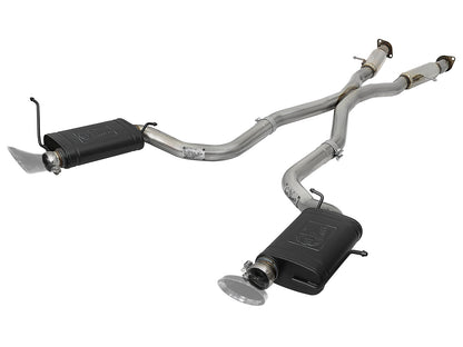 aFe 3in SS Cat-Back Exhaust w/ Resonator | Jeep WK2 SRT8/Trackhawk (12-21) (49-38059)