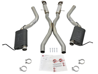 aFe 3in SS Cat-Back Exhaust w/ Resonator | Jeep WK2 SRT8/Trackhawk (12-21) (49-38059)