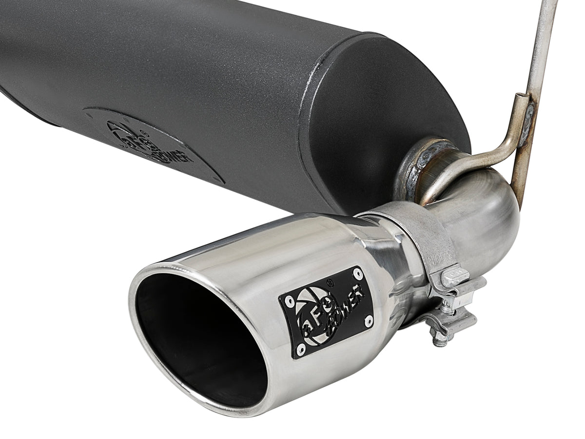 aFe 2.5in SS Cat-Back Exhaust Jeep Wrangler JL V6 3.6L (18+) (49-38066-P)