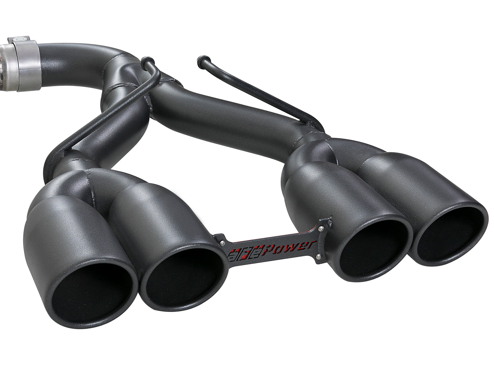 aFe 2.5in SS Cat-Back Exhaust w/ Black Tip | Jeep Wrangler JL (18+) (49-38071-B)