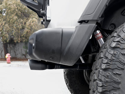 aFe 2.5in SS Cat-Back Exhaust w/ Black Tip | Jeep Wrangler JL (18+) (49-38071-B)