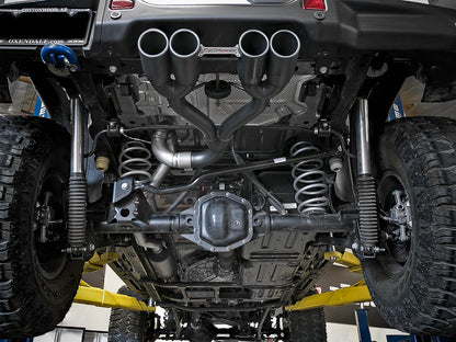 aFe 2.5in SS Cat-Back Exhaust w/ Black Tip | Jeep Wrangler JL (18+) (49-38071-B)