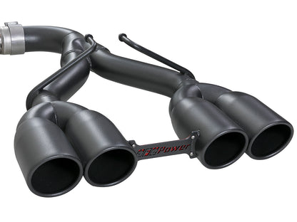 aFe 2.5in SS Cat-Back Exhaust w/ Black Tip | Jeep Wrangler JL (18-20) (49-38073-B)