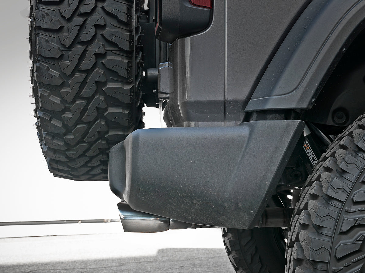 aFe 2.5in SS Cat-Back Exhaust w/ Polished Tip | Jeep Wrangler JL (18-20) (49-38073-P)