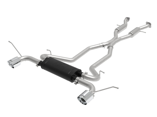 aFe Vulcan 2.5in SS Cat-Back Exhaust | Jeep GC WK2 11-19 (49-38085-P)