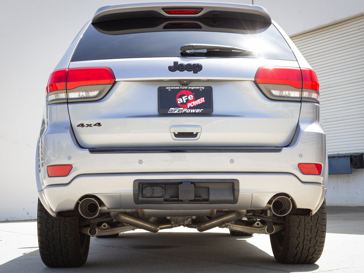 aFe Vulcan 2.5in SS Cat-Back Exhaust | Jeep GC WK2 11-19 (49-38085-P)