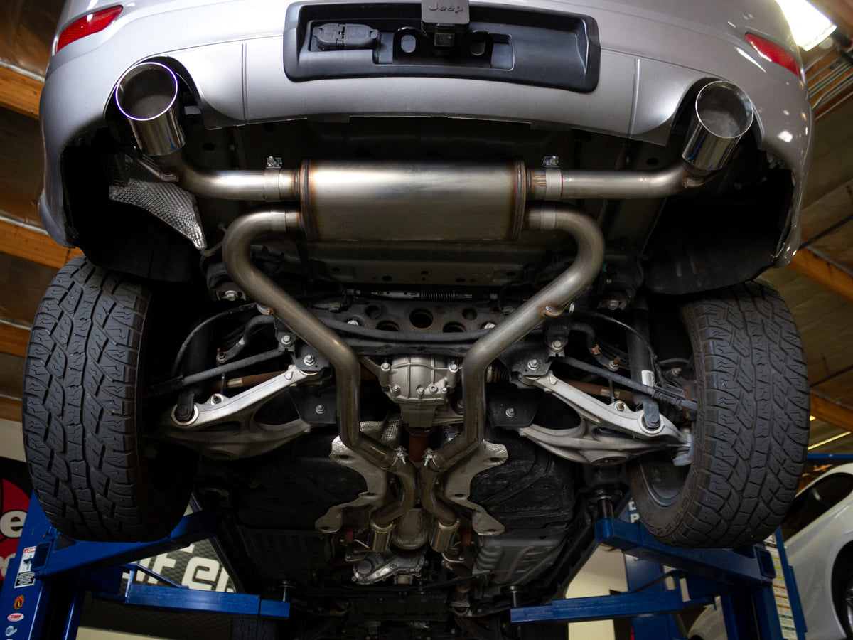 aFe Vulcan 2.5in SS Cat-Back Exhaust | Jeep GC WK2 11-19 (49-38085-P)