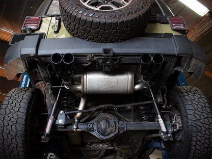 aFe 2.5in SS Vulcan Axle-Back Exhaust | Jeep JK V6-3.6/3.8L (07-18) (49-38086-B)