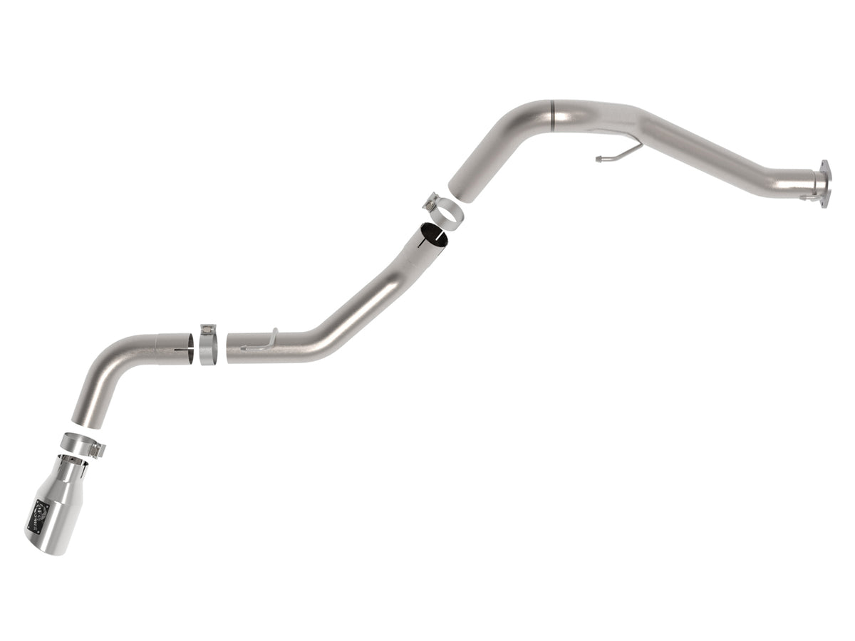 aFe 2021+ Jeep Gladiator V6-3.0L SS DPF-Back Exhaust | Gladiator (19-26) (49-38093-P)