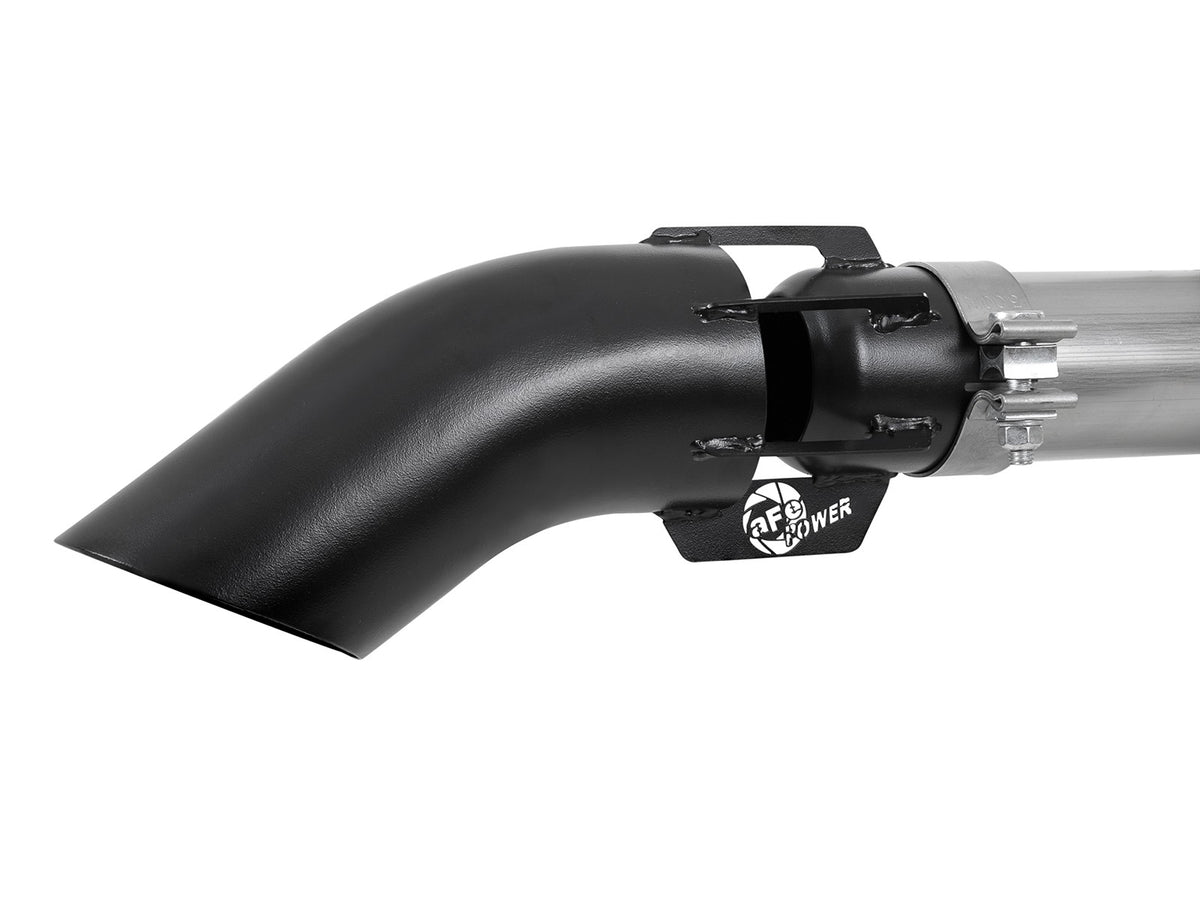 aFe 2021+ Jeep Gladiator V6-3.0L Vulcan SS 3in DPF-Back Exhaust w/ Black Tip (49-38094-B)