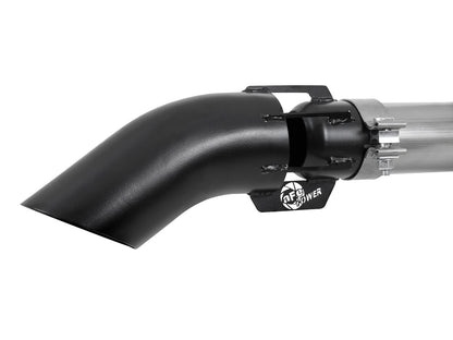 aFe 2021+ Jeep Gladiator V6-3.0L Vulcan SS 3in DPF-Back Exhaust w/ Black Tip (49-38094-B)