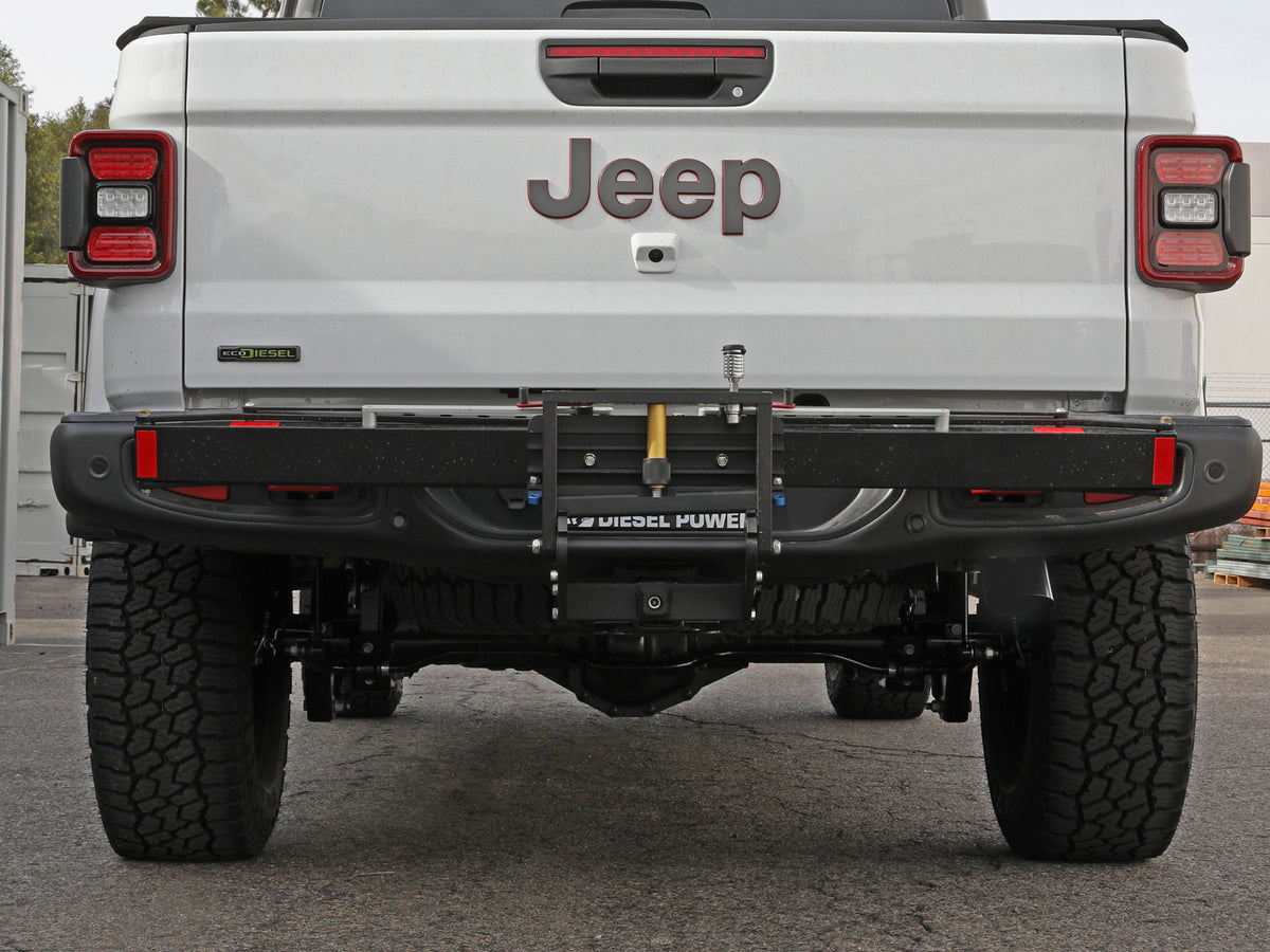 aFe 2021+ Jeep Gladiator V6-3.0L Vulcan SS 3in DPF-Back Exhaust w/ Black Tip (49-38094-B)