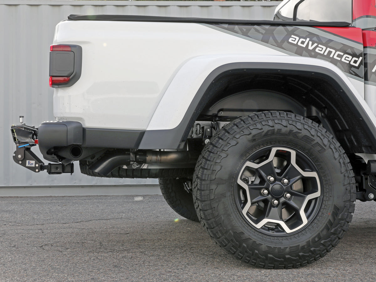 aFe 2021+ Jeep Gladiator V6-3.0L Vulcan SS 3in DPF-Back Exhaust w/ Black Tip (49-38094-B)