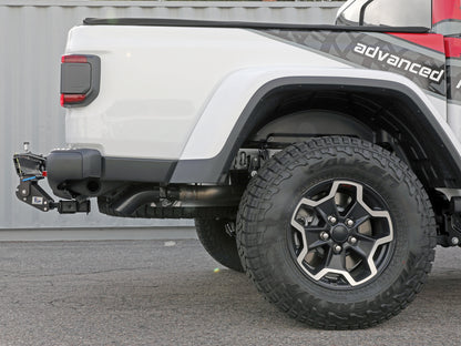 aFe 2021+ Jeep Gladiator V6-3.0L Vulcan SS 3in DPF-Back Exhaust w/ Black Tip (49-38094-B)