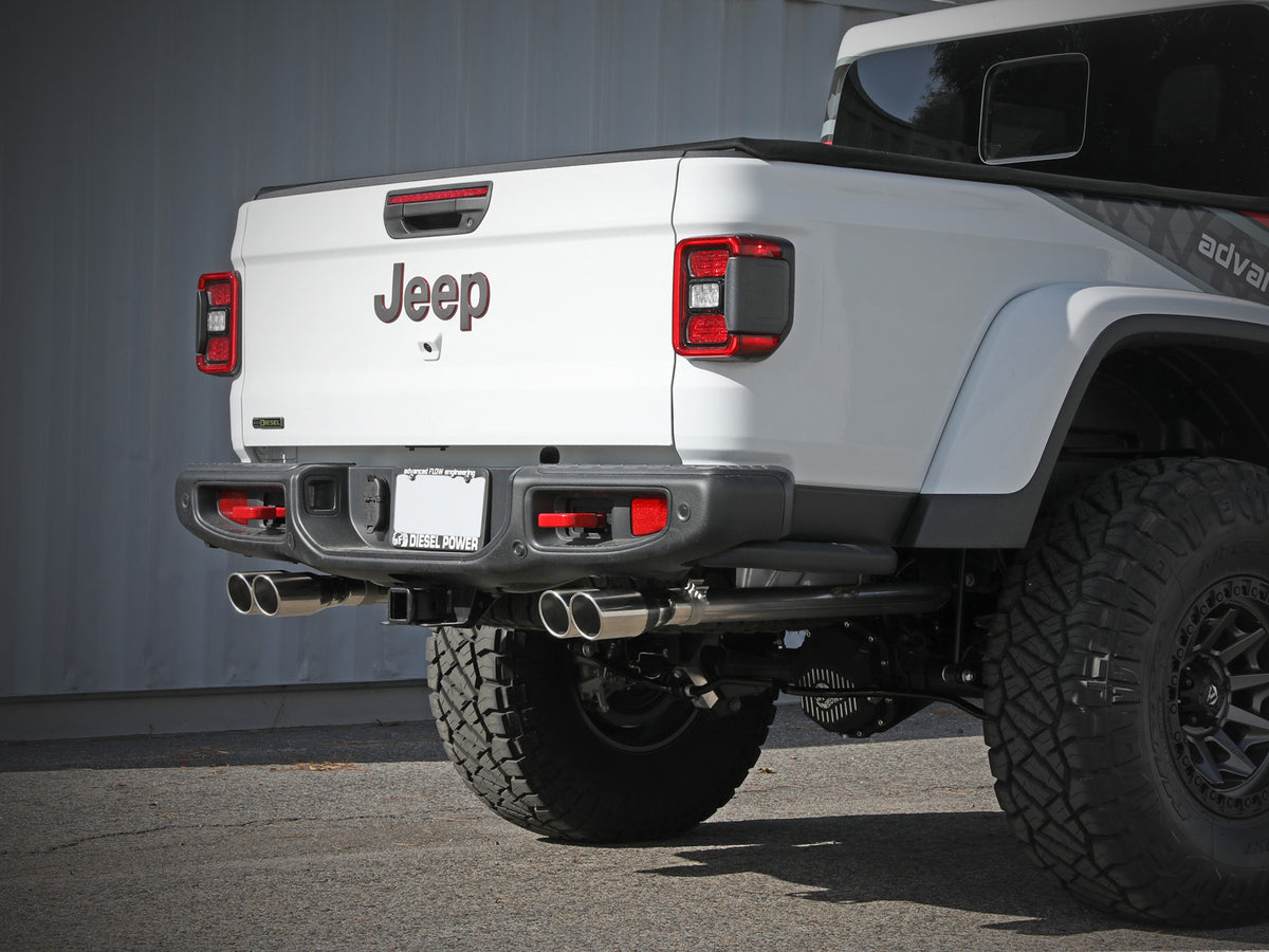 aFe Vulcan SS 3in to 2.5in Cat-Back Exhaust Jeep Gladiator (21-22) (49-38095-P)
