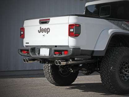 aFe Vulcan SS 3in to 2.5in Cat-Back Exhaust Jeep Gladiator (21-22) (49-38095-P)