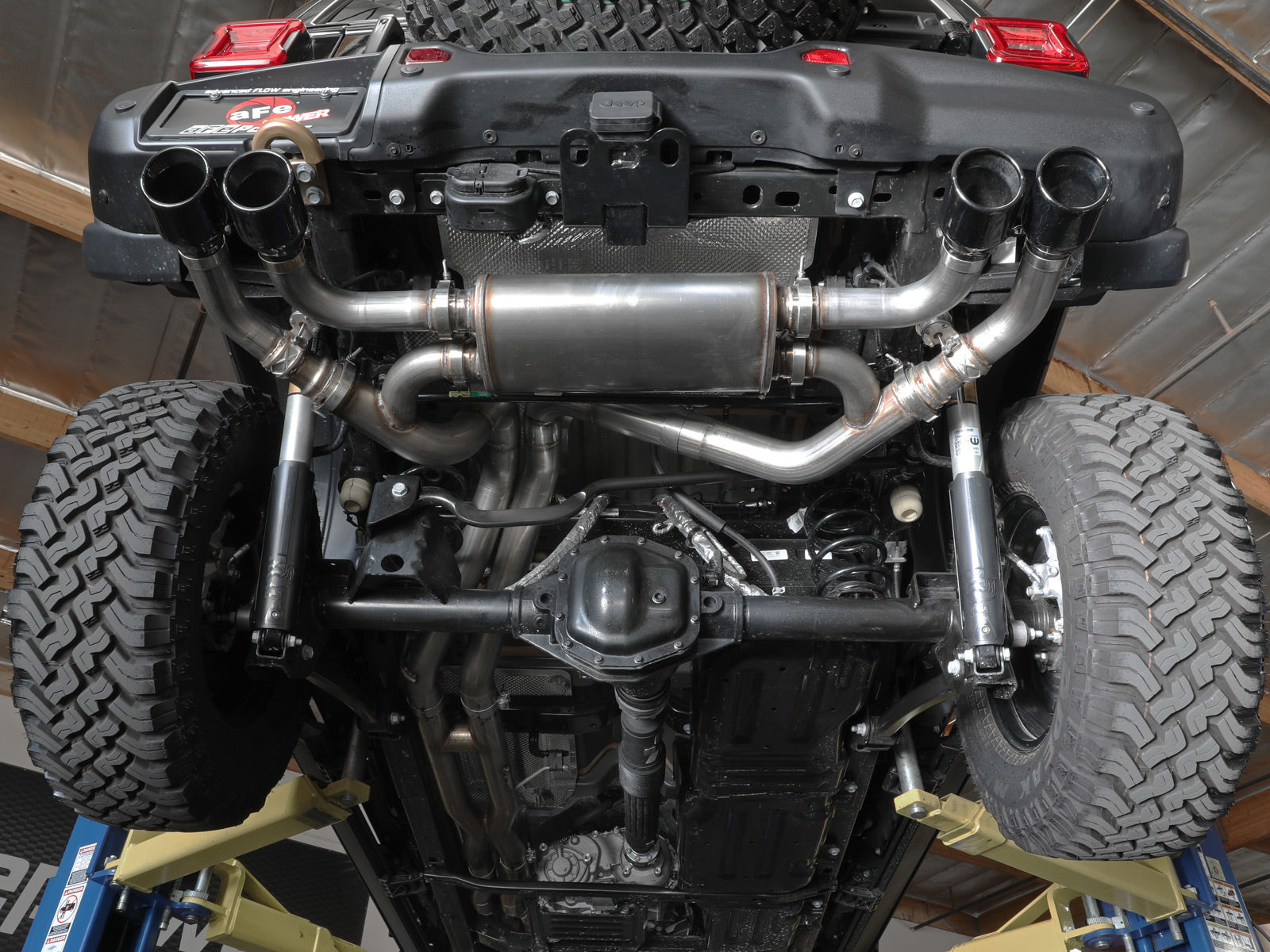 aFe Vulcan SS 2.5in to 3in Cat-Back Exhaust Jeep Wrangler (21-22) (49-38098-P)