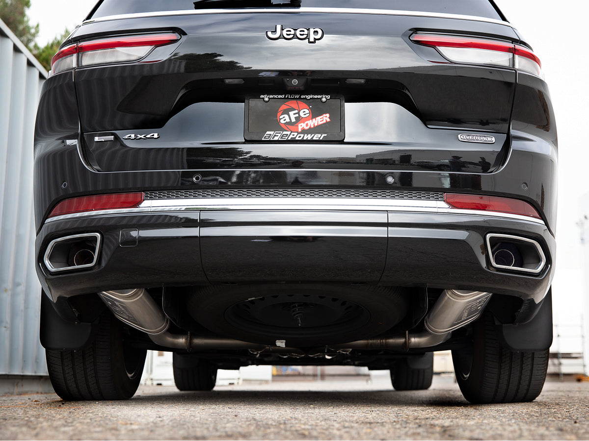 aFe 2-1/4in to 2-1/2in SS Cat-Back Exhaust | Jeep GC L V8 21-23 (49-38100)