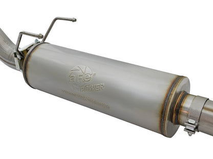 aFe Large Bore-HD 4in SS Cat-Back Exhaust | Dodge Ram 2500/3500 03-04 (49-42005)