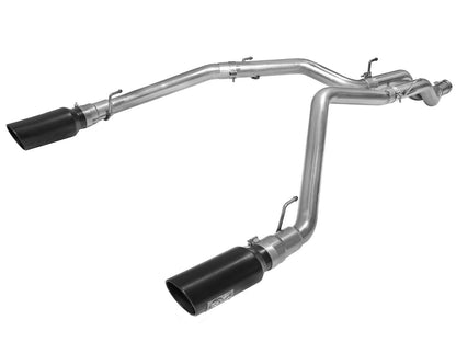 aFe MACHForce XP 3in SS D&S Exhaust 2014 Ram 1500 V6 3.0L (49-42045-B)
