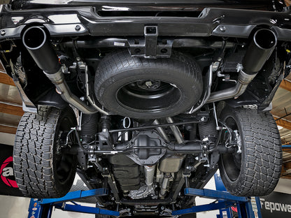 aFe 3in SS Cat-Back Exhaust w/ Dual Tips | RAM 1500 V8-5.7L (19) (49-42059-B)