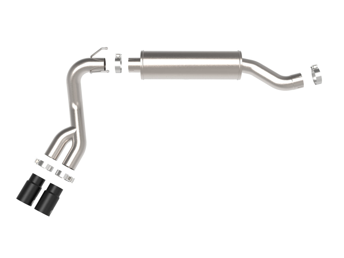 aFe Rebel Series 3.5in SS Cat-Back Exhaust Ram 2500/3500 (19-22) (49-42082-B)