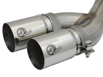 aFe Rebel Series 3.5in SS Cat-Back Exhaust Ram 2500/3500 (19-22) (49-42082-P)