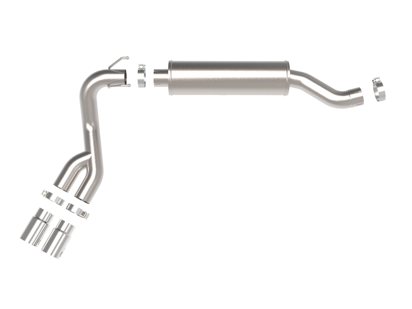 aFe Rebel Series 3.5in SS Cat-Back Exhaust Ram 2500/3500 (19-22) (49-42082-P)