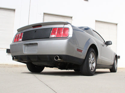 aFe 2.5in 409 Stainless Steel Cat-Back Exhaust System | Ford Mustang V6 4.0L (05-09) (49-43047)
