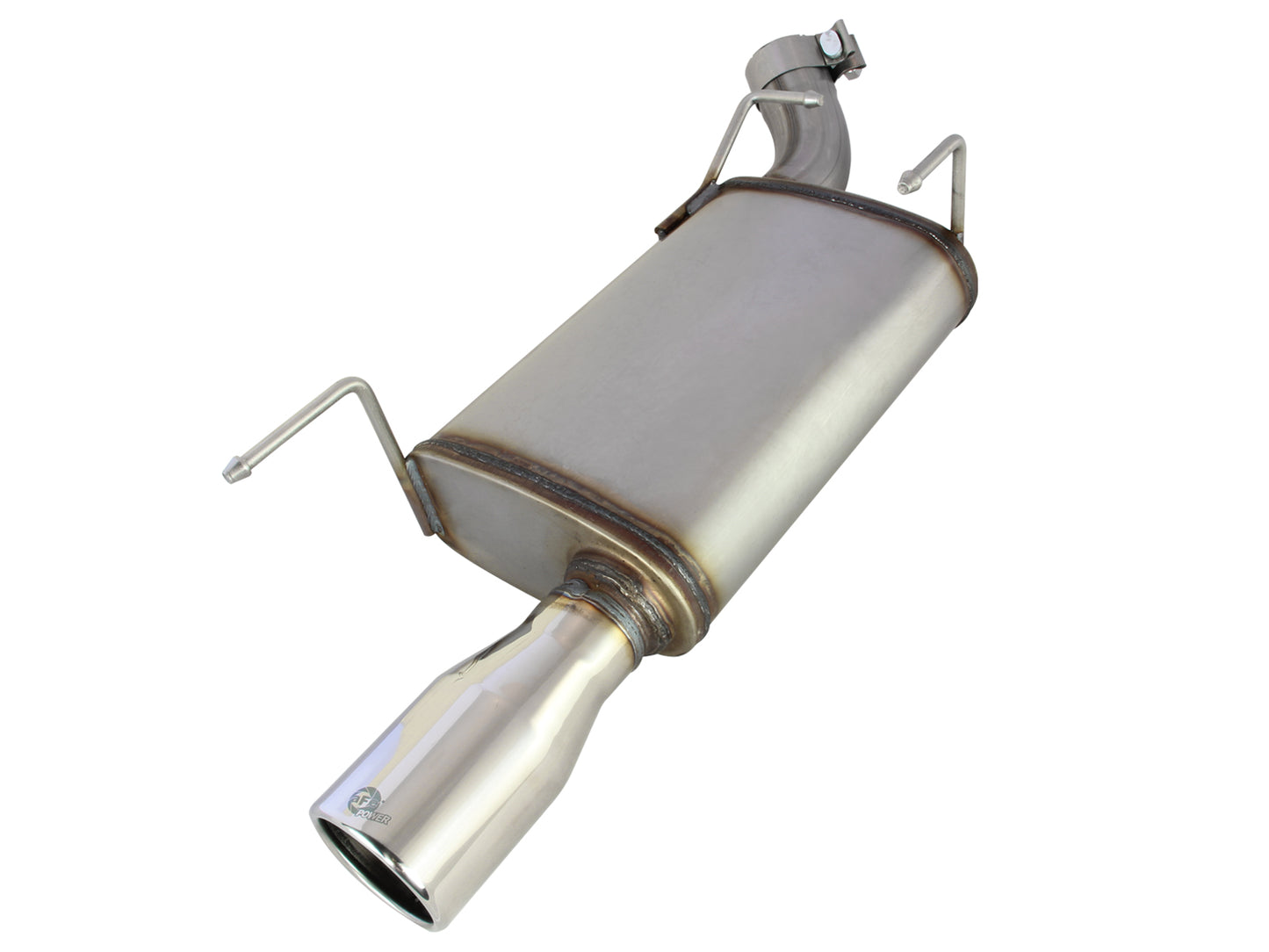 aFe 2.5in 409 SS Axle-Back Exhaust | Ford Mustang V6 4.0L (05-09) (49-43048)
