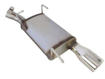 aFe 2.5in 409 SS Axle-Back Exhaust | Ford Mustang V6 4.0L (05-09) (49-43048)