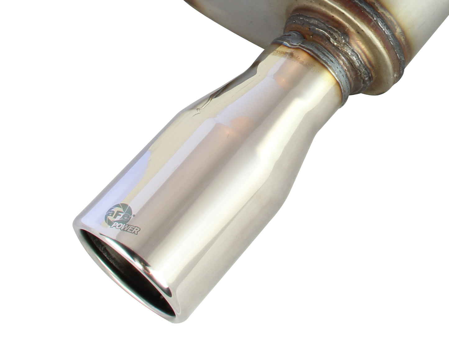 aFe 2.5in 409 SS Axle-Back Exhaust | Ford Mustang V6 4.0L (05-09) (49-43048)