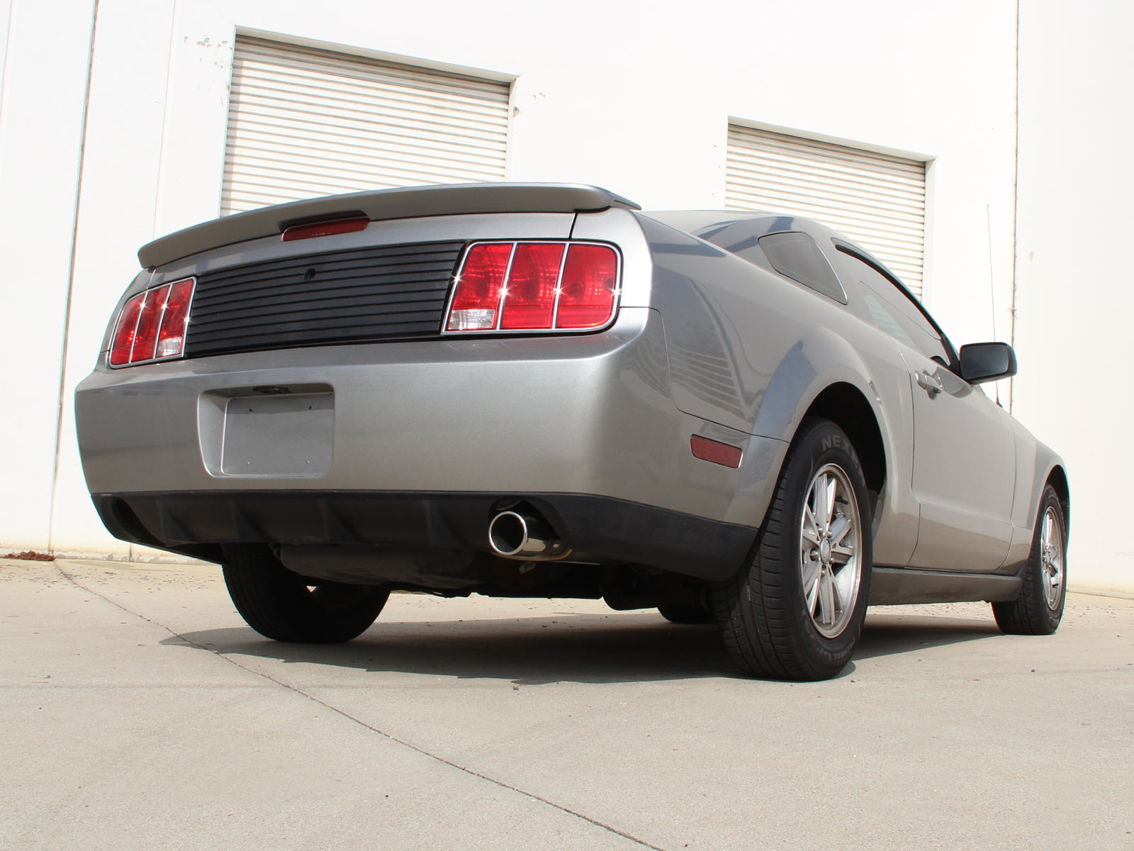 aFe 2.5in 409 SS Axle-Back Exhaust | Ford Mustang V6 4.0L (05-09) (49-43048)