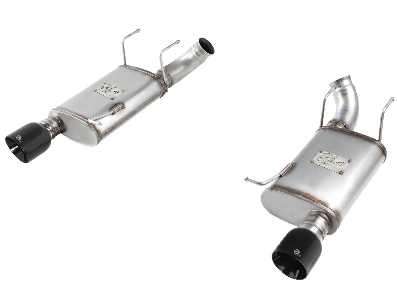 aFe MACHForce XP 3in SS Axle-Back Exhaust | Ford Mustang GT 07-14 (49-43052-B)