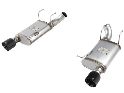 aFe MACHForce XP 3in SS Axle-Back Exhaust | Ford Mustang GT 07-14 (49-43052-B)