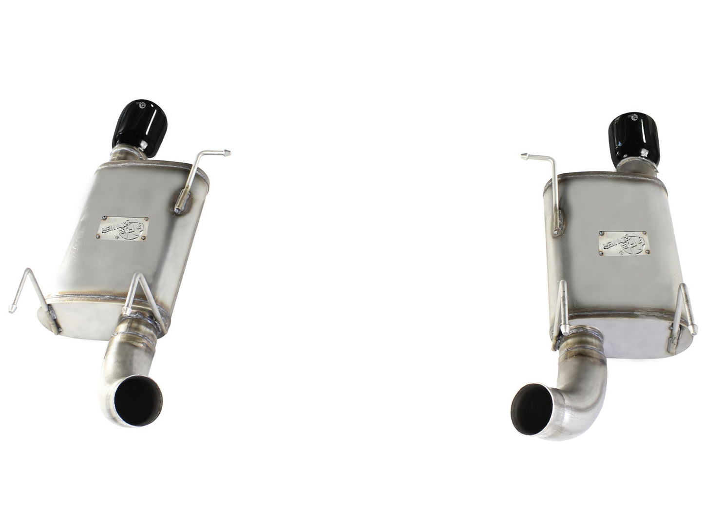 aFe MACHForce XP 3in SS Axle-Back Exhaust | Ford Mustang GT 07-14 (49-43052-B)