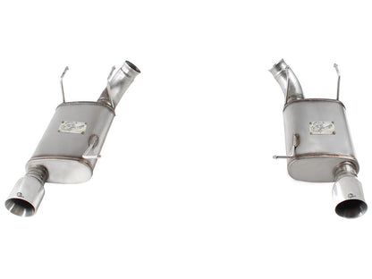 aFe MACHForce XP 3in SS Axle-Back Exhaust | Ford Mustang 07-14 (49-43052-P)