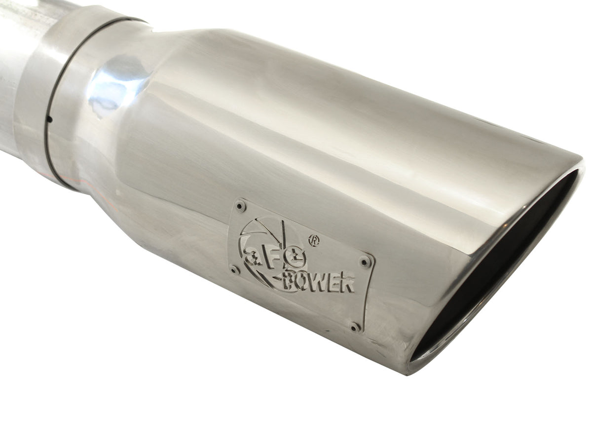aFe MACHForce XP 5in DPF-Back SS Exhaust | Ford F-250/350 11-16 (49-43055-P)