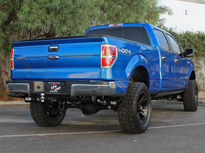 aFe 3in SS Cat-Back Exhaust | Ford F150 EcoBoost V6-3.5L TT (11-14) (49-43056-B)
