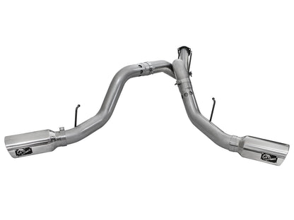 aFe HD 4in 409 SS DPF-Back Exhaust | Ford 11-16 F-250/350 (49-43065-P)