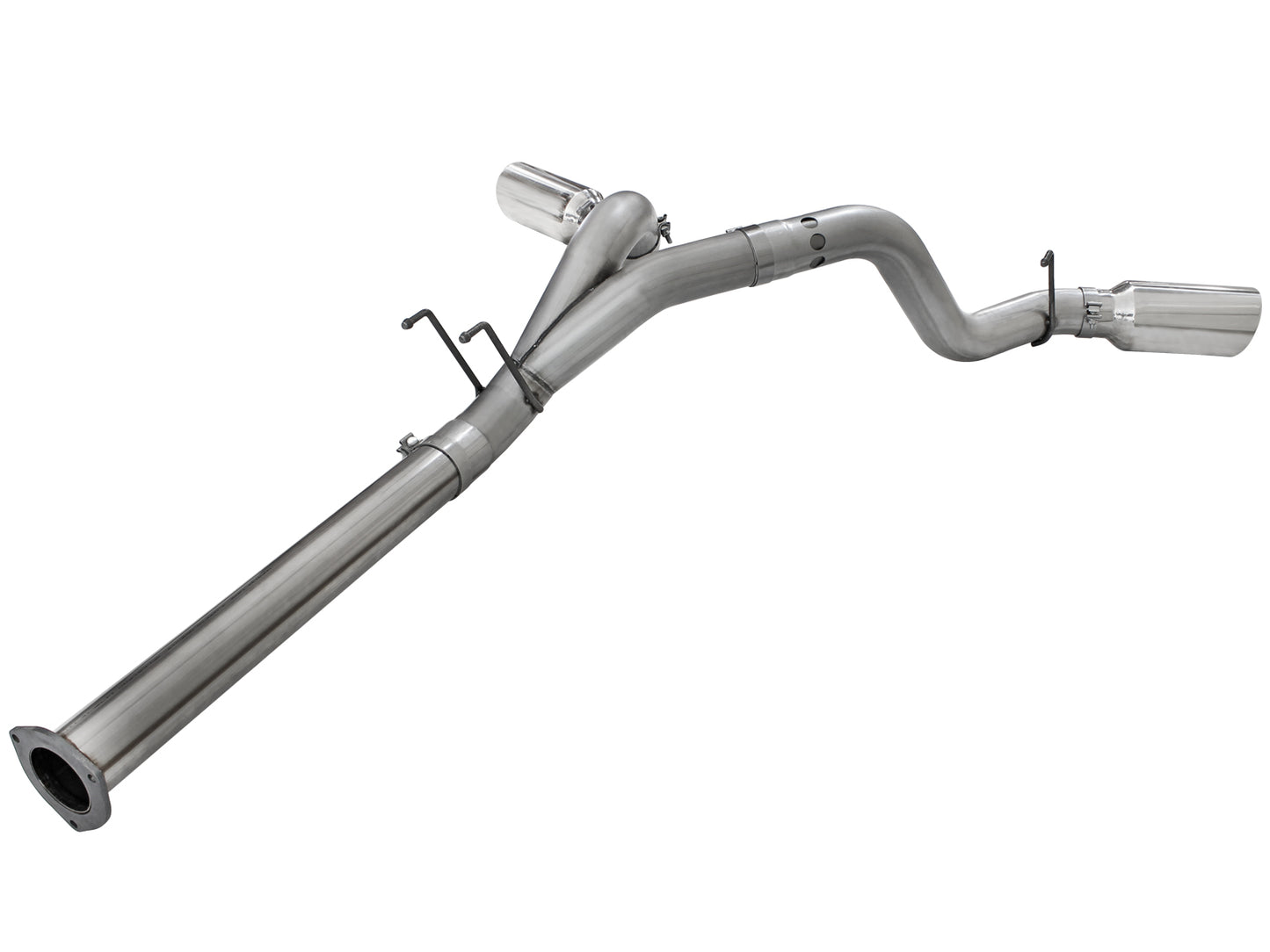 aFe HD 4in 409 SS DPF-Back Exhaust | Ford 11-16 F-250/350 (49-43065-P)