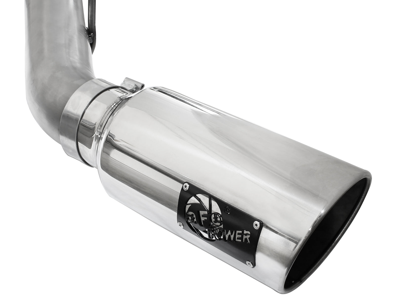 aFe HD 4in 409 SS DPF-Back Exhaust | Ford 11-16 F-250/350 (49-43065-P)