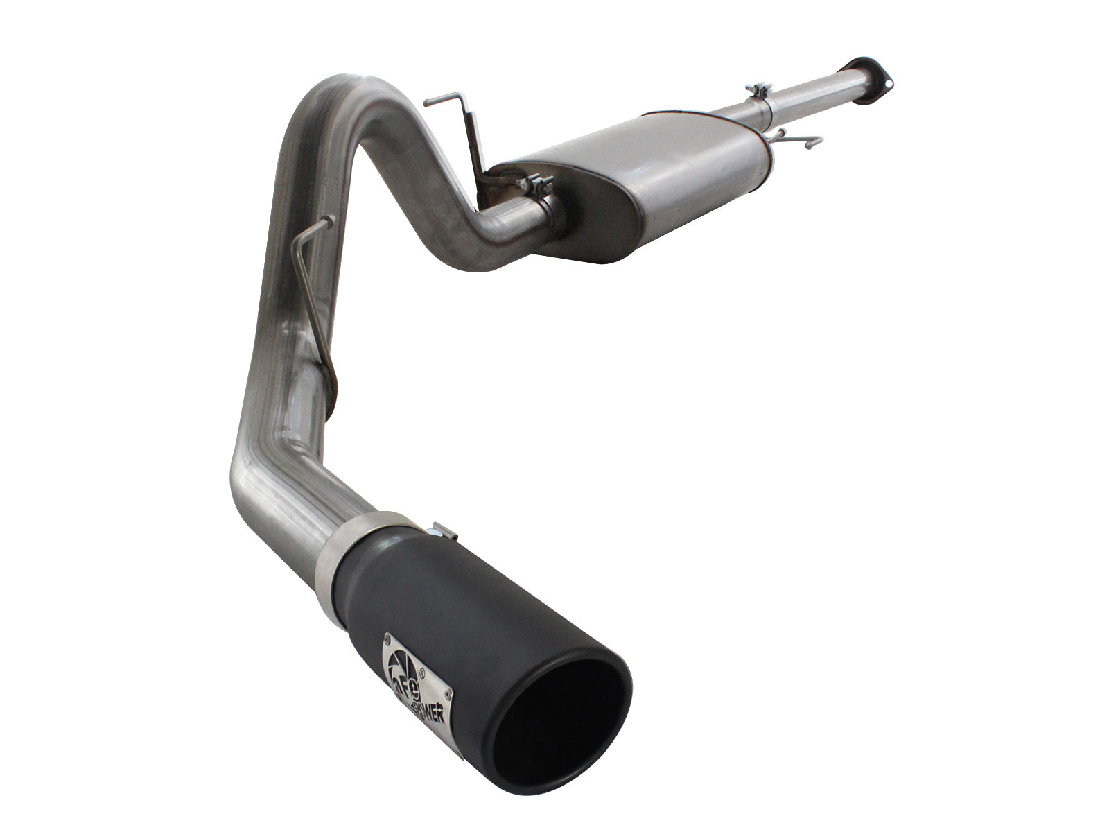 aFe 3in to 3.5in SS Cat-Back Exhaust | Ford F-150 (11-14) V6-3.5L (49-43067-B)